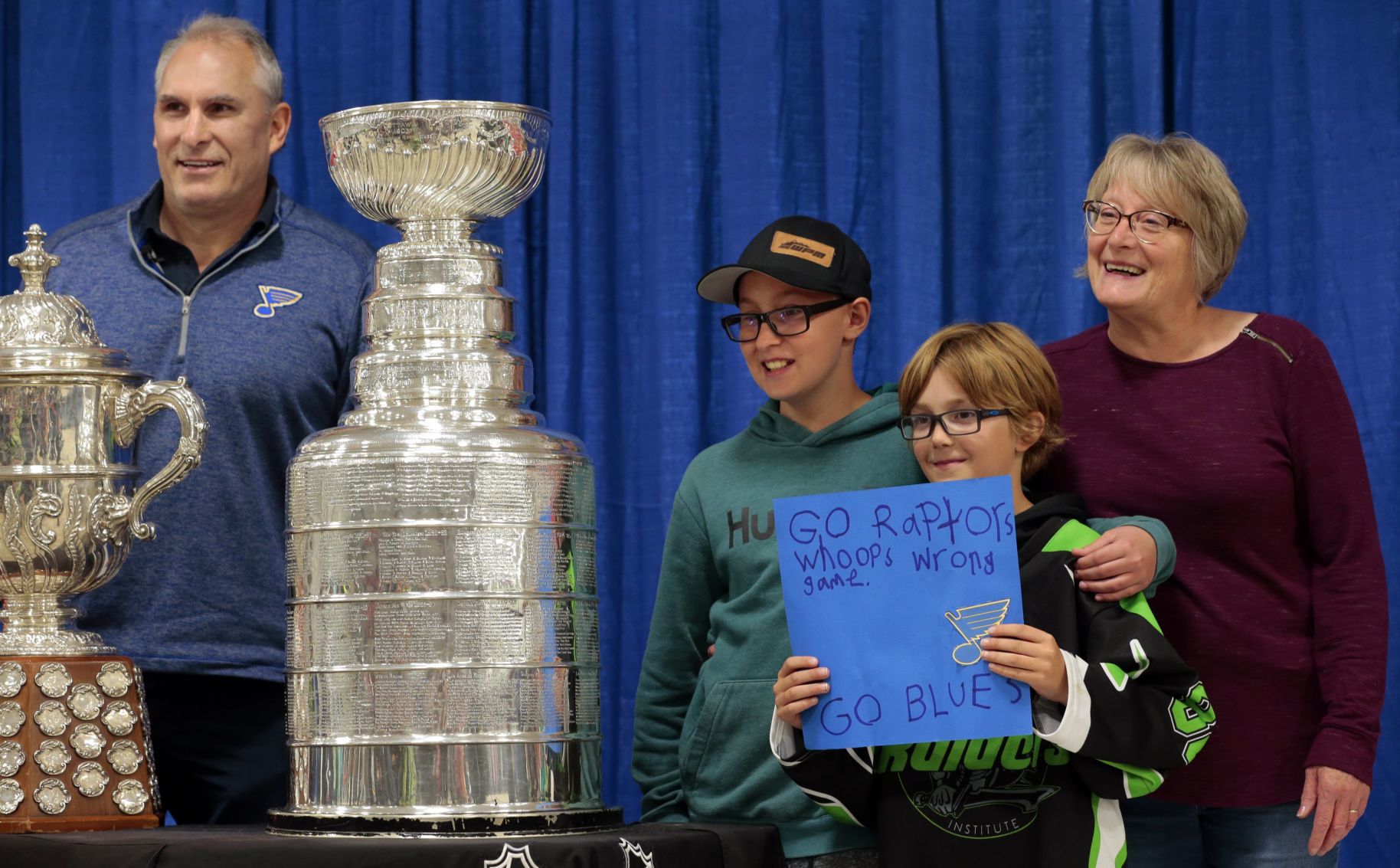 The road to Calahoo welcomes the Stanley Cup
